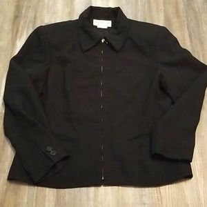 Cross Country Black Lined Black Blazar